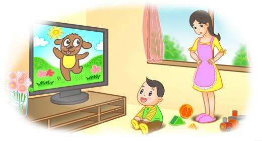 早教知识:电视常开即使孩子不看也会有影响