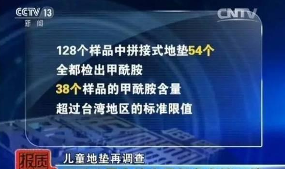 央视曝光，宝妈最爱的儿童地垫竟是有毒地垫，对孩子的伤害不容小觑